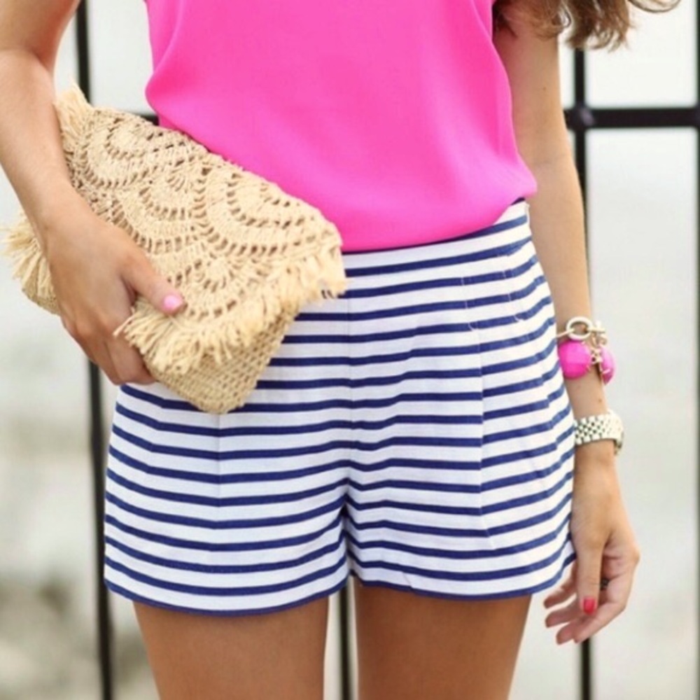 🆕 J. Crew Striped Shorts 🐟⛴✈️
